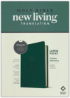NLT Large Print Thinline Reference Bible, Filament Enabled Edition - Evergreen Mountain